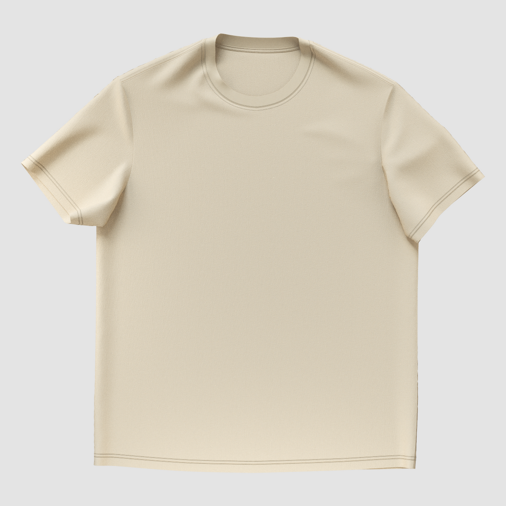 R0003 Men's Short Sleeve Crew Neck 100% Cotton T-Shirt DG001