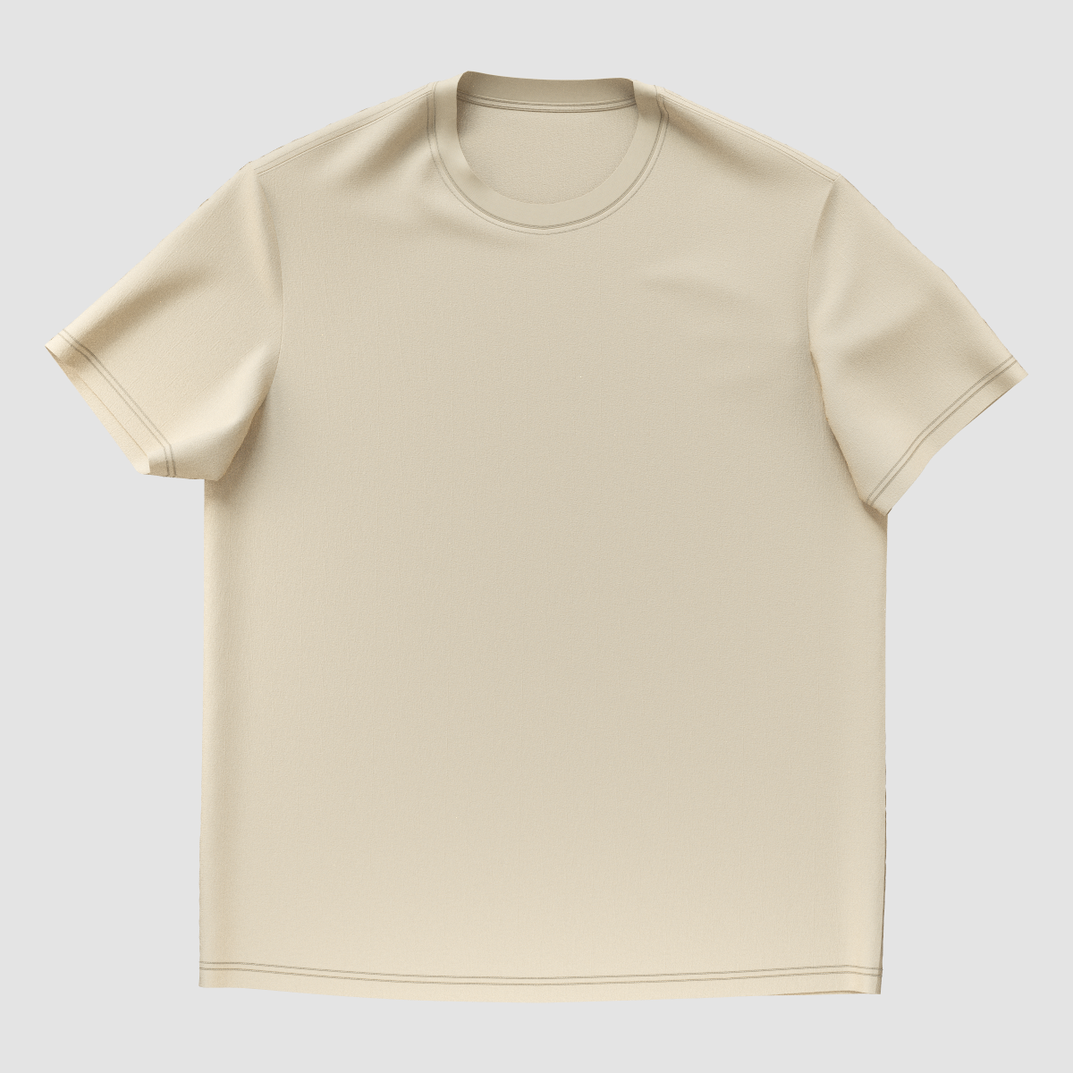 R0003 Men's Short Sleeve Crew Neck 100% Cotton T-Shirt DG001