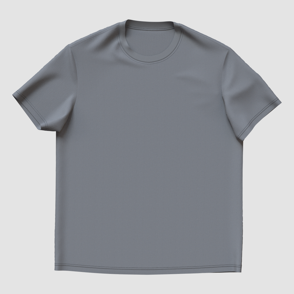 R0003 Men's Short Sleeve Crew Neck 100% Cotton T-Shirt DG001