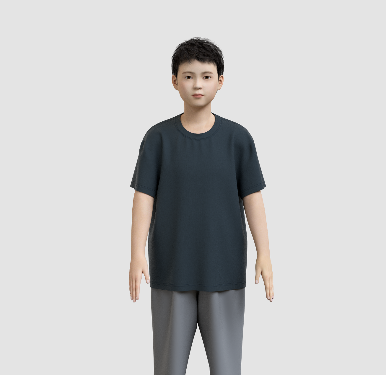 Gildan 5000B Youth Crew Neck Short Sleeve T-Shirt