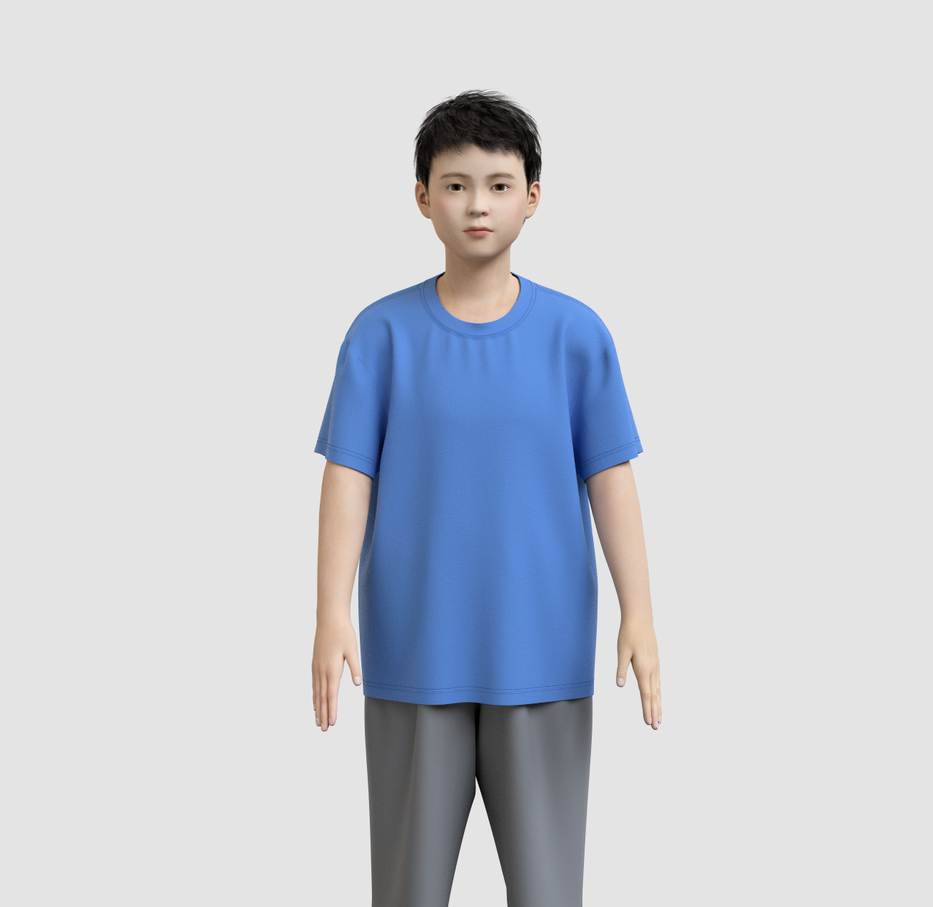 Gildan 5000B Youth Crew Neck Short Sleeve T-Shirt