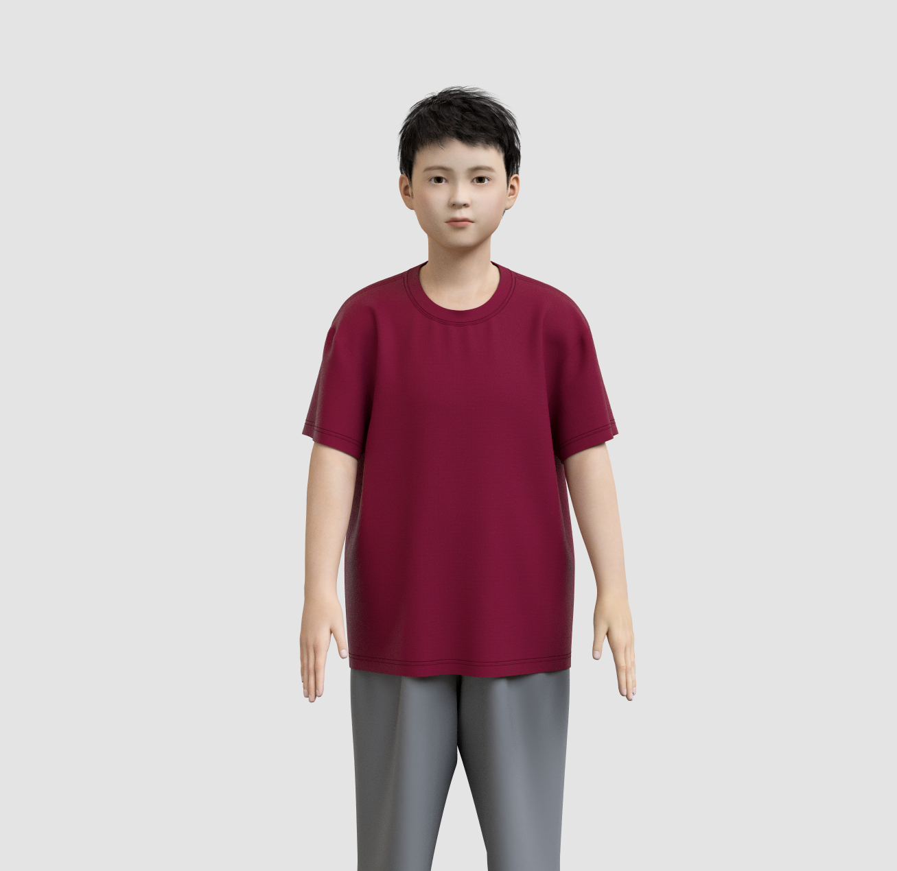 Gildan 5000B Youth Crew Neck Short Sleeve T-Shirt