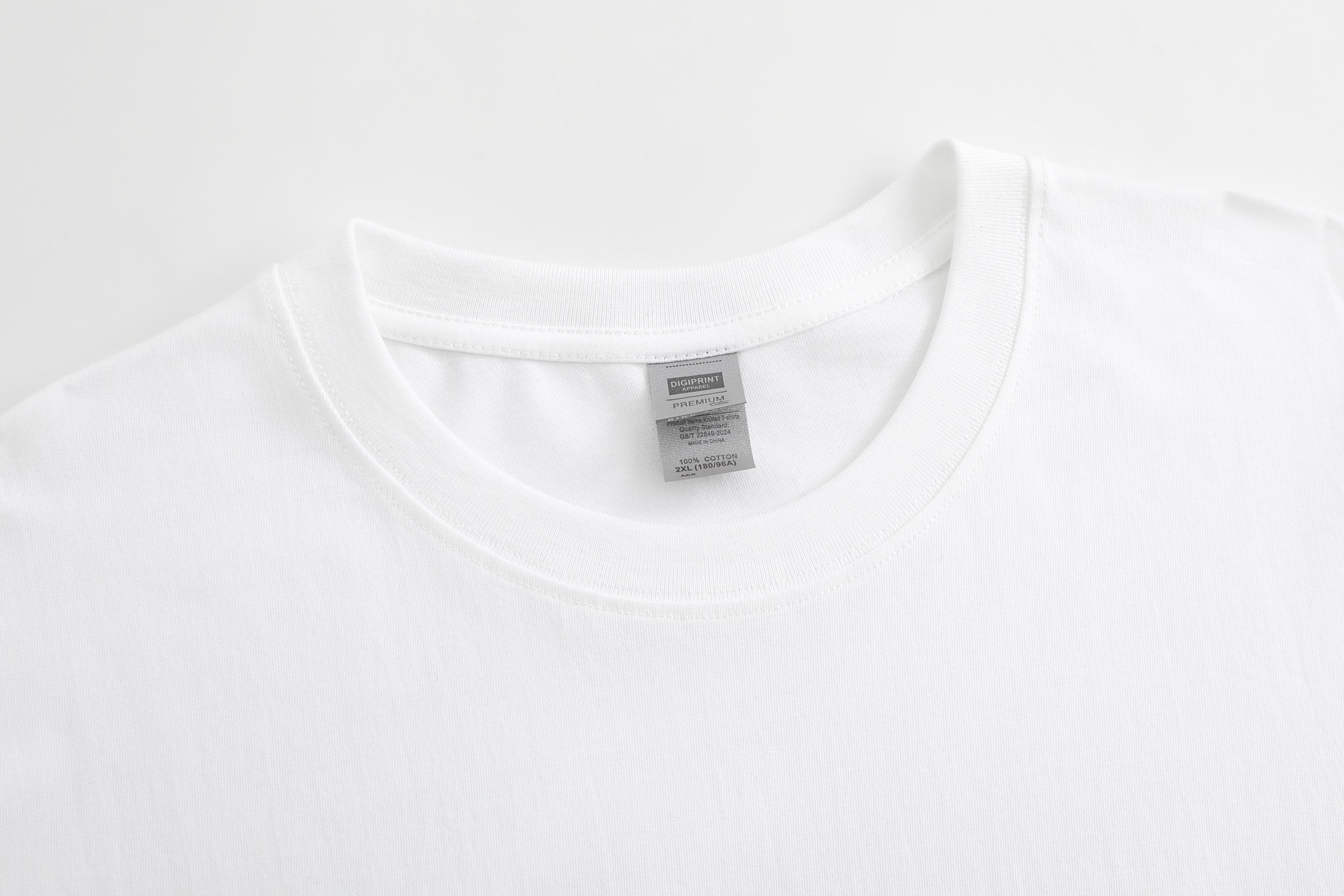 R0003 Men's Short Sleeve Crew Neck 100% Cotton T-Shirt DG001